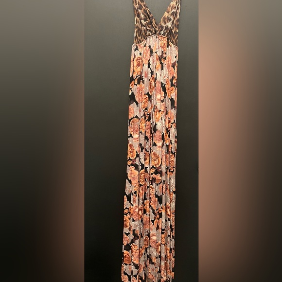 Blu Moon Floral and Cheetah Maxi-Dress… - Picture 11 of 16